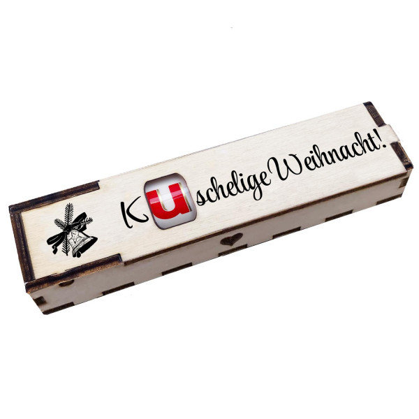 Duplo Geschenkbox mit Gravur "Kuschelige Weihnacht!"