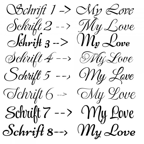 Massives Deko Herz aus Keramik Weiß Aufschrift My Love