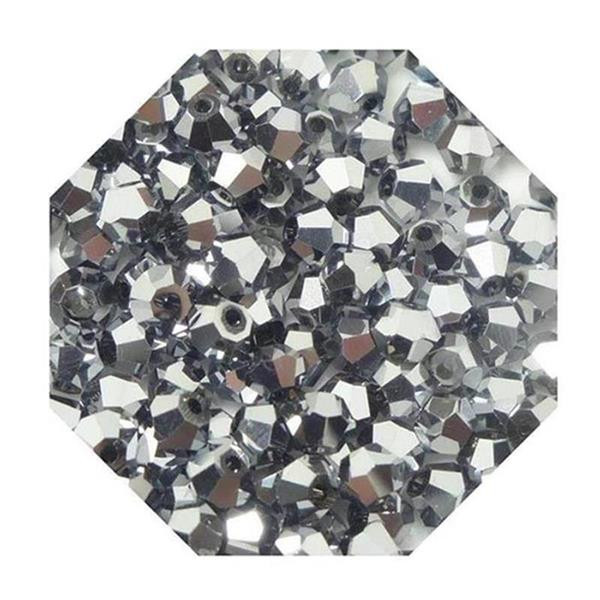 100 Hochwertige Kristall Glasschliffperlen - Perlen - Glasperlen - Bicone - Facettiert - Konisch -